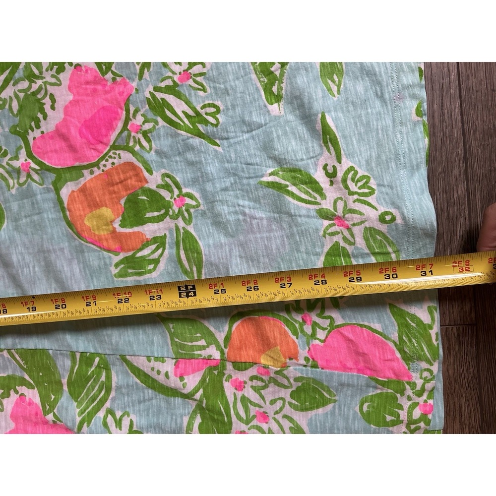 Lilly Pulitzer Carmel Pool Tank Dress Size Small Fruit Print Floral 100 Cotton - Picture 4 of 5
